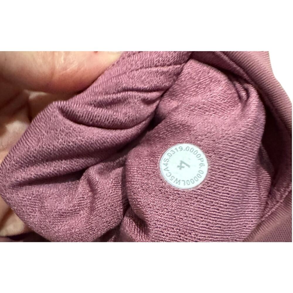 MSRP $118✨ Lululemon Wunder Under High-Rise Tight Flocked Leggings 28” | Size 4✨ - Picture 6 of 7
